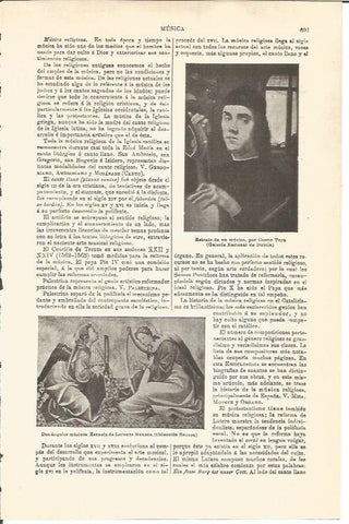 LAMINA V04652: Retrato de un musico por Cosme Tura 