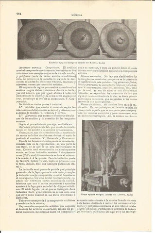 LAMINA V04648: Cimbales egipcios y harpa egipcia