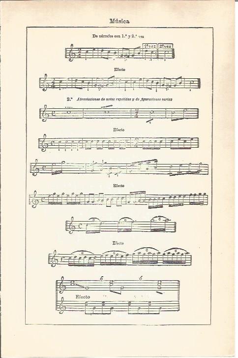 LAMINA V04646: Partitura de musica
