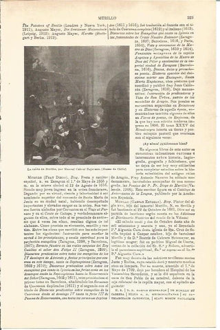 LAMINA V04619: La caida de Murillo, por Manuel Cabral