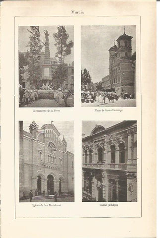 LAMINA V04600: Imagenes varias de Murcia
