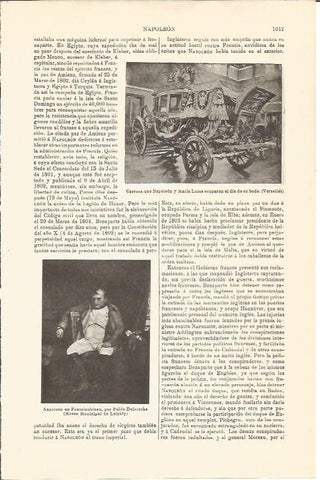 LAMINA V04718: Carroza utilizada por Napoleon y Maria Luisa en su boda