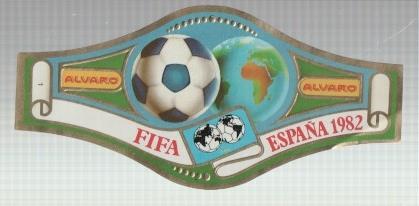 VITOLA fabrica de tabacos ALVARO: Mundial Futbol España 1982: FIFA