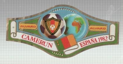 VITOLA fabrica de tabacos ALVARO: Mundial Futbol España 1982: Camerun