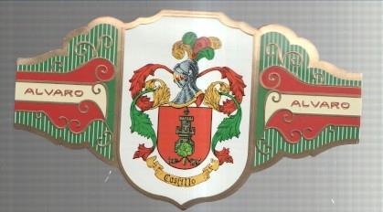 VITOLA fabrica de tabacos ALVARO: Heraldica: Castillo