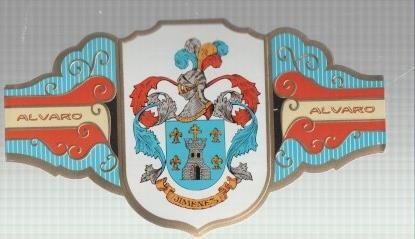 VITOLA fabrica de tabacos ALVARO: Heraldica: Jimenez  