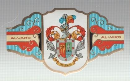 VITOLA fabrica de tabacos ALVARO: Heraldica: Ibañez
