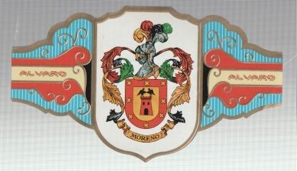 VITOLA fabrica de tabacos ALVARO: Heraldica: Moreno