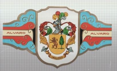 VITOLA fabrica de tabacos ALVARO: Heraldica: Ordoñez