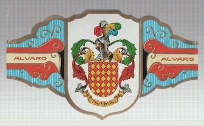 VITOLA fabrica de tabacos ALVARO: Heraldica: Tejedor 