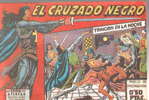 Facsimil: El Cruzado Negro numero 01: Traicion en la noche