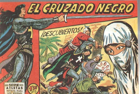 Facsimil: El Cruzado Negro numero 04: Descubiertos