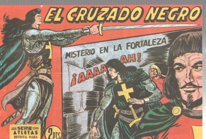 Facsimil: El Cruzado Negro numero 15: Misterio en la fortaleza