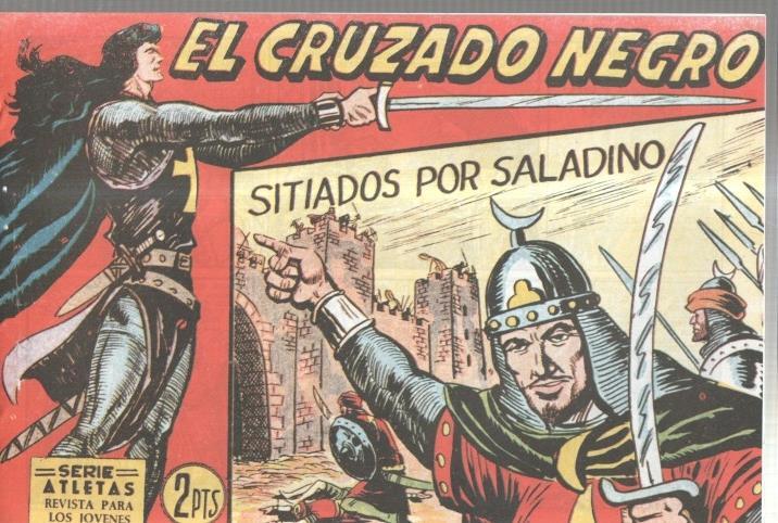 Facsimil: El Cruzado Negro numero 17: Sitiados por Saladino