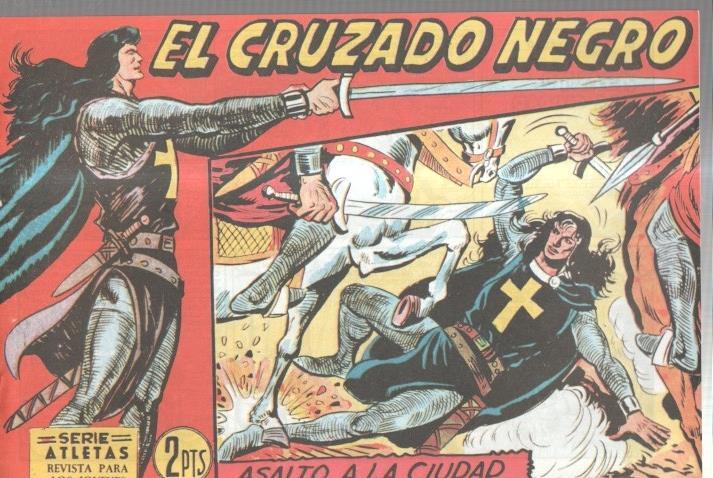 Facsimil: El Cruzado Negro numero 19: Asalto a la ciudad