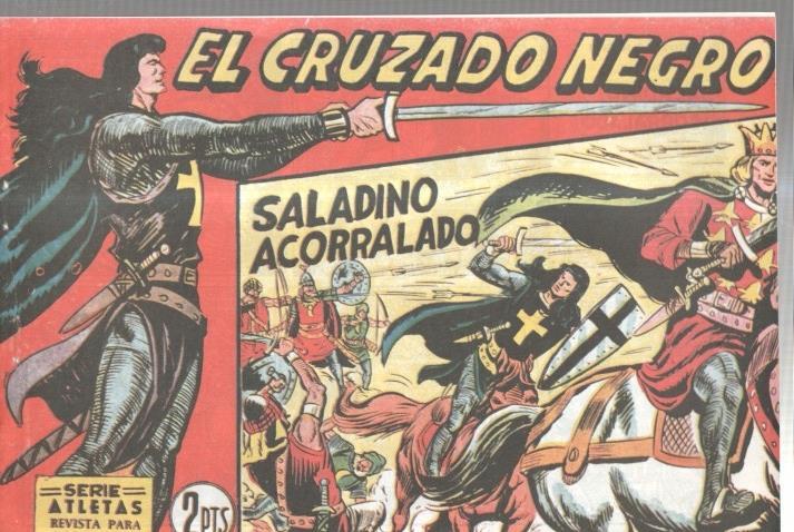 Facsimil: El Cruzado Negro numero 20: Saladino acorralado