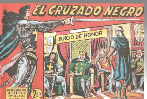 Facsimil: El Cruzado Negro numero 21: Juicio de honor