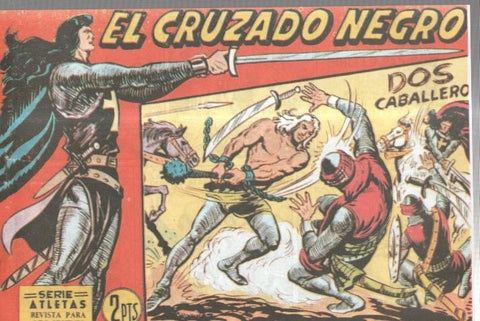 Facsimil: El Cruzado Negro numero 22: Dos caballeros