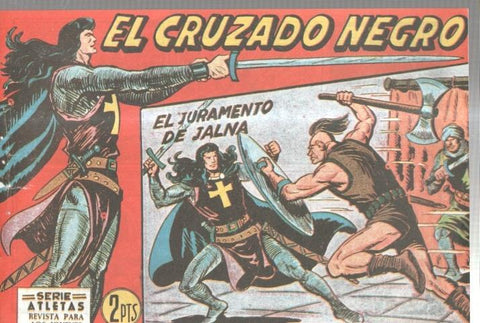 Facsimil: El Cruzado Negro numero 27: El juramento de Jalna