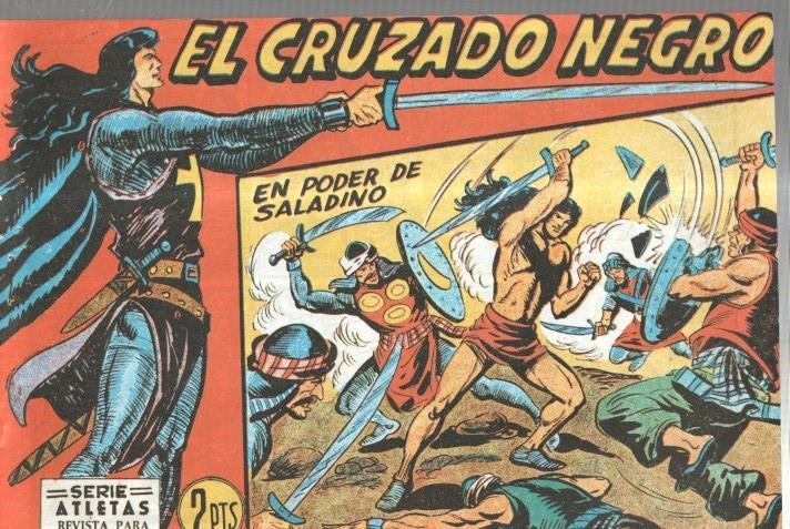 Facsimil: El Cruzado Negro numero 32: En poder de Saladino