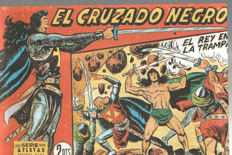 Facsimil: El Cruzado Negro numero 33: El rey en la trampa