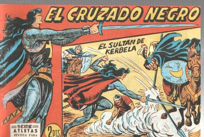 Facsimil: El Cruzado Negro numero 34: El sultan de Kerbela