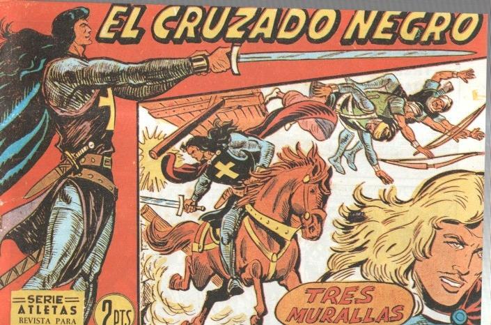 Facsimil: El Cruzado Negro numero 36: Tres murallas