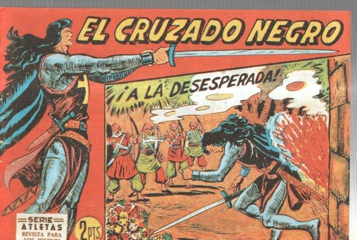 Facsimil: El Cruzado Negro numero 39: A la desesperada
