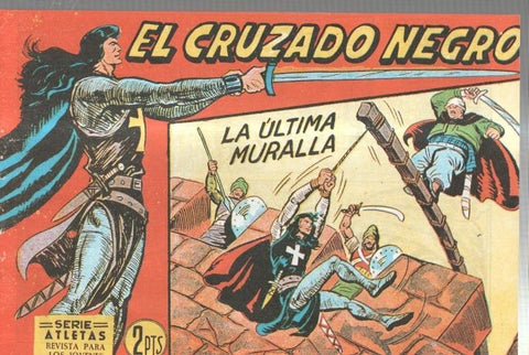 Facsimil: El Cruzado Negro numero 40: La ultima muralla
