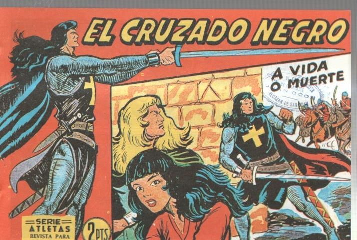 Facsimil: El Cruzado Negro numero 42: A vida o muerte