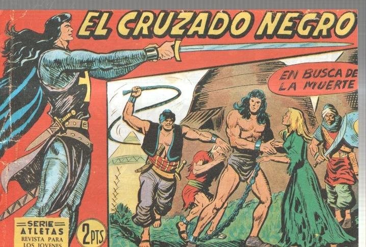 Facsimil: El Cruzado Negro numero 47: En busca de la muerte