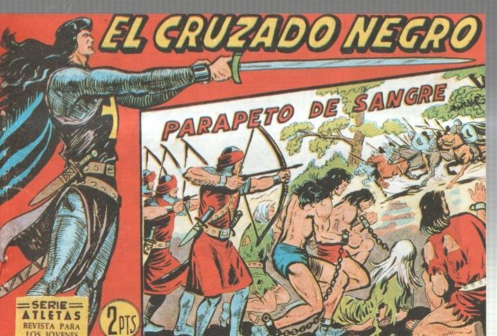 Facsimil: El Cruzado Negro numero 49: Parapeto de sangre