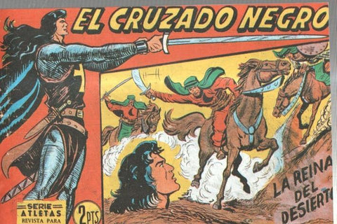 Facsimil: El Cruzado Negro numero 53: La reina del desierto