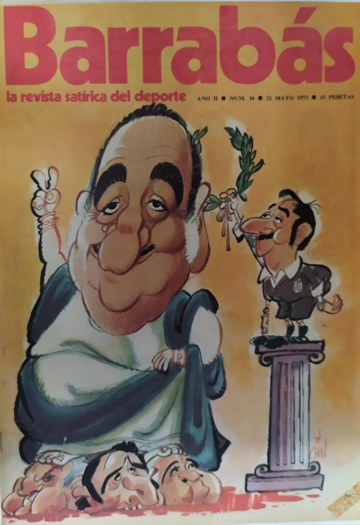 Revista: BARRABAS, Año II, Numero 034: La comedia humana (22 mayo 1973) Incluye poster A Teresiña, chica R. C. Celta de Vigo