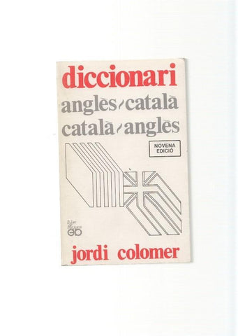 Diccionari angles-catala, catala angles