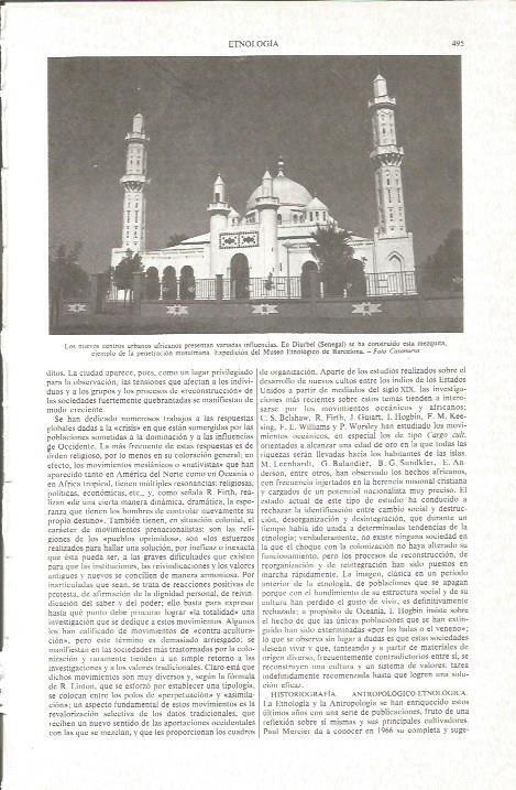 LAMINA V06166: Mezquita en Diurbei, Senegal