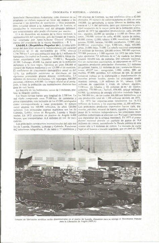 LAMINA V06186: Tanques sovieticos en el puerto de Luanda