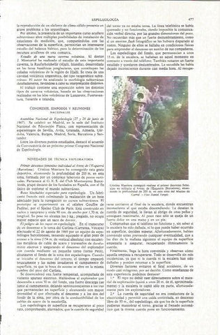LAMINA V06157: Cristina Masriera espeologa