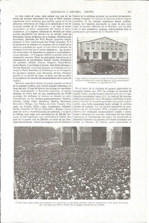 LAMINA V06221: Funeral por las victimas de marzo de 1976 en Vitoria