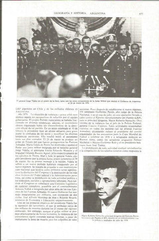 LAMINA V06191: General Jorge Videla en marzo 1976