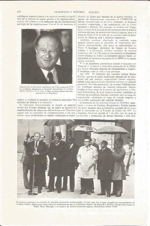 LAMINA V06192: Gerald Ford, Anuar el-Sadat y Henry Kissinger