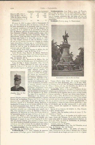 LAMINA V06055: Monumento a Vara de Rey, Ibiza