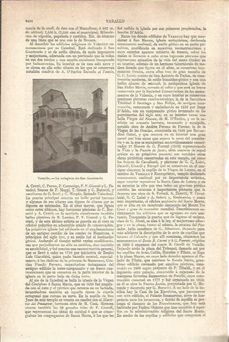 LAMINA V06057: Colegiata San Gaudencio en Varallo, Italia
