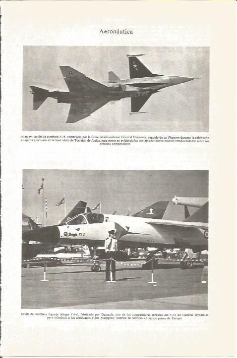 LAMINA V06063: Avion Mirage F-1-E
