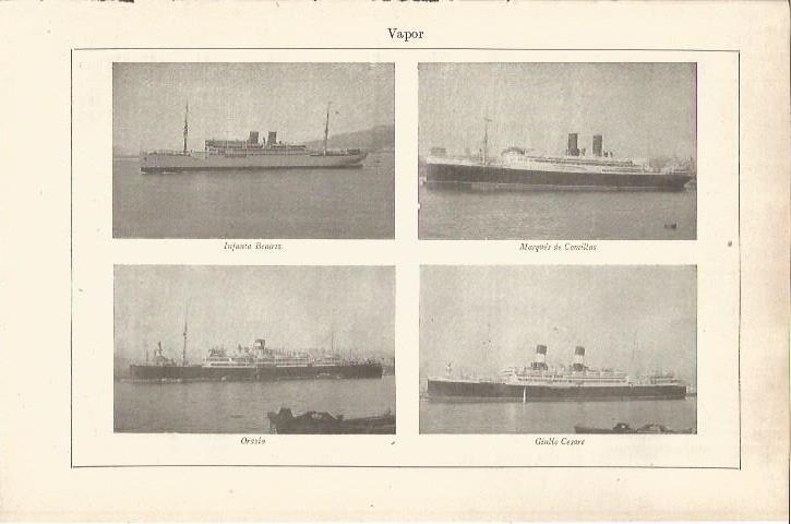 LAMINA V06051: Barcos Infanta Beatriz y Marques de Comillas