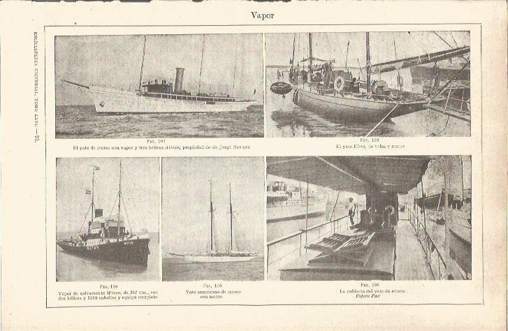 LAMINA V06050: Yates de recreo