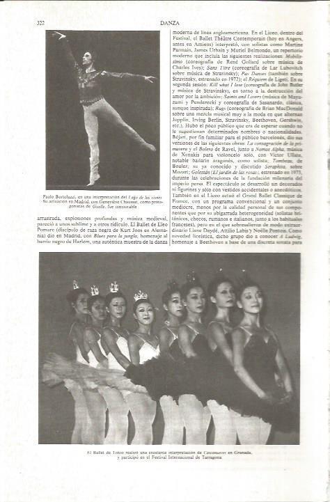 LAMINA V06118: El Ballet de Tokio en Granada