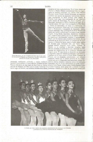 LAMINA V06118: El Ballet de Tokio en Granada