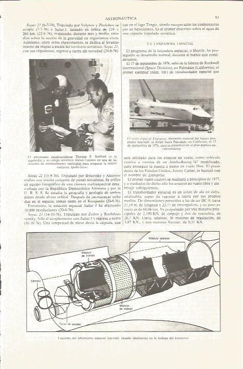 LAMINA V06081: Thomas P. Stafford y Alexei Leonov en sesion entrenamiento