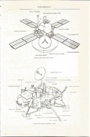 LAMINA V06082: Modulo de aterrizaje Lander